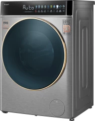 Стиральная машина Weissgauff WMD 58411 Direct Drive Inverter Premium Steam Stee загр.фронтальная макс.:11кг (с сушкой) нержавеющая сталь