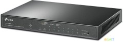 Коммутатор TP-Link TL-SG1210MPE (L2) 10x1Гбит/с 1xКомбо(1000BASE-T/SFP) 8PoE+ 123W настраиваемый