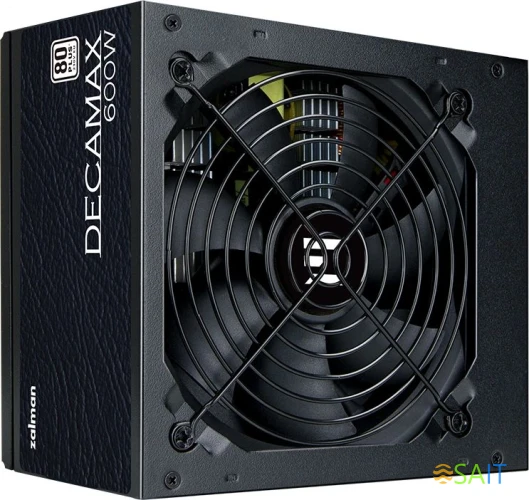 Блок питания Zalman ATX 600W ZM600-LX3 80+ (20+4pin) APFC 120mm fan 5xSATA RTL