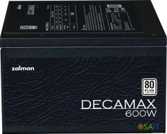 Блок питания Zalman ATX 600W ZM600-LX3 80+ (20+4pin) APFC 120mm fan 5xSATA RTL