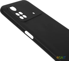 Чехол (клип-кейс) DF для Xiaomi Poco M4 Pro poCase-03 черный