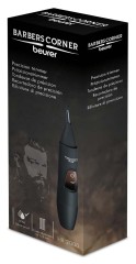 Триммер Beurer HR2000 черный (насадок в компл:1шт)