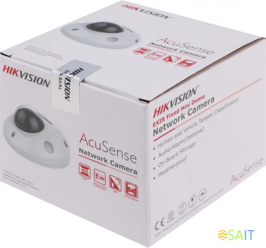 Камера видеонаблюдения IP Hikvision DS-2CD2583G2-IS(2.8mm) 2.8-2.8мм цв. корп.:белый