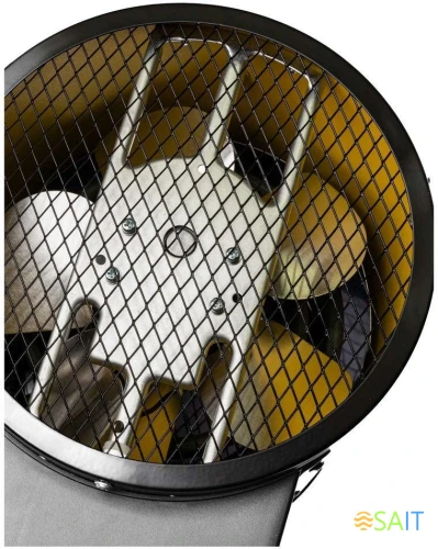 Тепловая пушка электрическая RedVerg RD-EHR5A/380 5000Вт желтый/черный