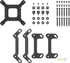 Система водяного охлаждения Deepcool LD360 ARGB Soc-AM5/AM4/1200/1700/1851 черный 4-pin 38.71dB Al LCD 1786gr Ret (R-LD360-BKDMMN-G-1)