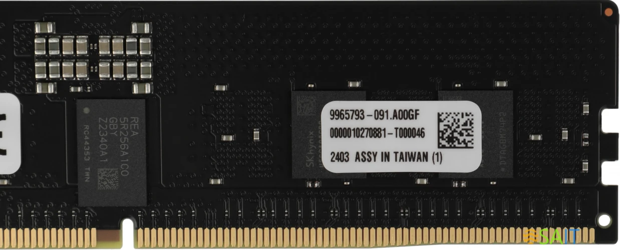 Память DDR5 16GB 6000MHz Kingston KF560R32RBE-16 Fury Renegade Pro Black Expo RTL PC5-44800 CL32 DIMM ECC 288-pin 1.35В single rank Ret