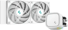 Система водяного охлаждения Deepcool LE520 ARGB Soc-AM5/AM4/1200/1700/1851 белый 4-pin 28.2-32.9dB Al 1238gr Ret (R-LE520-WHAMMN-G-1)