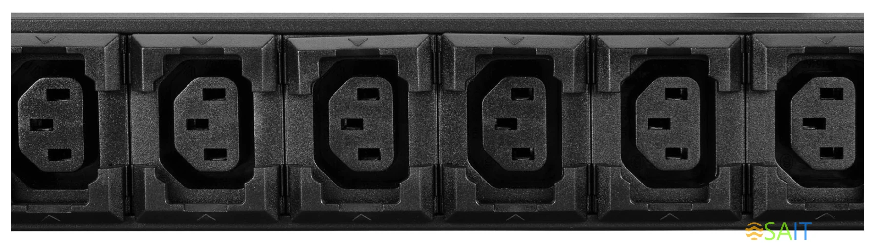 Блок распределения питания Ippon Meter 0U 1546800 верт.размещ. 16xC13 с мониторингом 16A EN 60320 С20