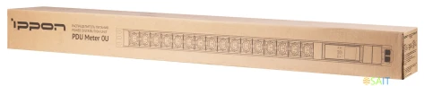 Блок распределения питания Ippon Meter 0U 1546800 верт.размещ. 16xC13 с мониторингом 16A EN 60320 С20
