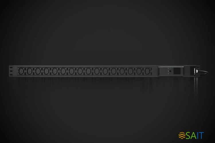 Блок распределения питания Ippon Meter 0U 1546800 верт.размещ. 16xC13 с мониторингом 16A EN 60320 С20