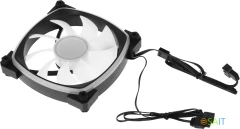 Вентилятор для корпуса Accord ACC-U12 ARGB 120х120x25 черный 4-pin 27дБ (ACC-U12 ARGB BLACK) brown box