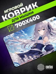 Коврик для мыши Cactus Anime blue 700x400x3мм (CS-MP-PRO01XLL)