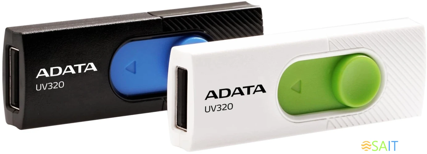 Флеш Диск A-Data 32Gb UV320 AUV320-32G-RBKBL USB3.2 черный