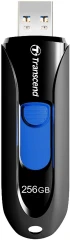 Флеш Диск Transcend 256Gb Jetflash 790 TS256GJF790K USB3.0 черный/синий