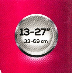 Кронштейн для телевизора Ultramounts UM857 черный 12"-27" макс.30кг настенный поворот и наклон