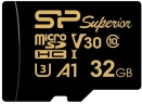 Флеш карта microSDHC 32GB Silicon Power SP032GBSTHDV3V1GSP + adapter