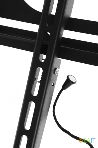 Кронштейн для телевизора Hama 00220843 черный 37"-120" макс.100кг настенный фиксированный