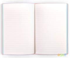 Блокнот Deli 22283LT-PINK 210х143мм искусст. кожа 96л светло-розовый