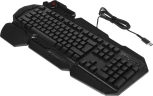 Клавиатура A4Tech Bloody B310N черный USB Multimedia for gamer LED (подставка для запястий) (B310N)