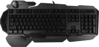 Клавиатура A4Tech Bloody B310N черный USB Multimedia for gamer LED (подставка для запястий) (B310N)