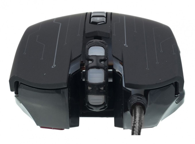 Мышь A4Tech Bloody Q82 черный/рисунок оптическая 6200dpi USB3.0 8but