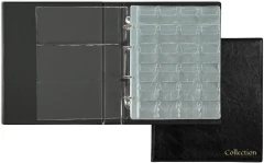 Папка на 4-х D-кольцах Silwerhof Create верт. ПВХ 0.6мм черный