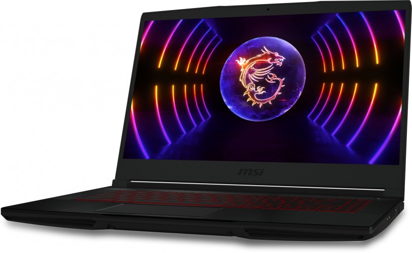 Ноутбук MSI GF63 Thin 12UCX-1037XRU Core i5 12450H 16Gb SSD256Gb NVIDIA GeForce RTX 2050 4Gb 15.6" IPS FHD (1920x1080) Free DOS black WiFi BT Cam (9S7-16R821-1037)