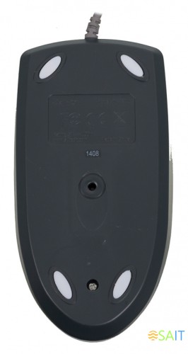 Мышь A4Tech OP-620D серебристый оптическая 1200dpi USB 4but (OP-620D SILVER USB)
