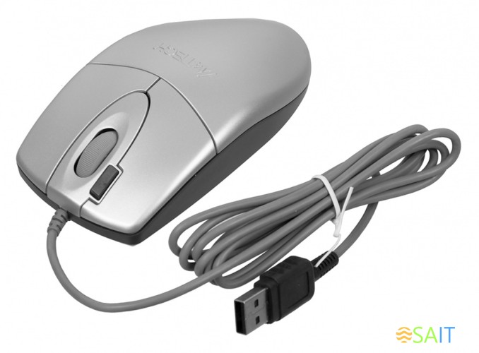 Мышь A4Tech OP-620D серебристый оптическая 1200dpi USB 4but (OP-620D SILVER USB)