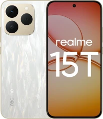 Смартфон Realme RMX5111 15T 256Gb 8Gb белый моноблок 3G 4G 2Sim 6.57" 1080x2372 Android 15 50Mpix 802.11 a/b/g/n/ac NFC GPS GSM900/1800 GSM1900 Protect microSD max2048Gb