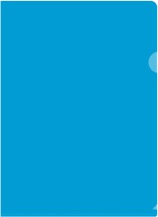 Папка-уголок Бюрократ Economy -E100A тисненый A4 пластик 0.10мм ассорти