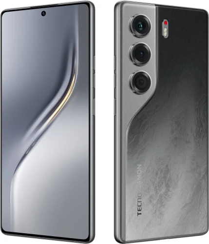 Смартфон Tecno Camon 40 128Gb 8Gb черный моноблок 3G 4G 2Sim 6.78" 1080x2436 Android 15 50Mpix 802.11 a/b/g/n/ac NFC GPS GSM900/1800 GSM1900 Protect FM microSD max1024Gb