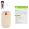 Мышь Acer OMR200 бежевый оптическая 1200dpi беспров. USB для ноутбука 2but (ZL.MCEEE.022)