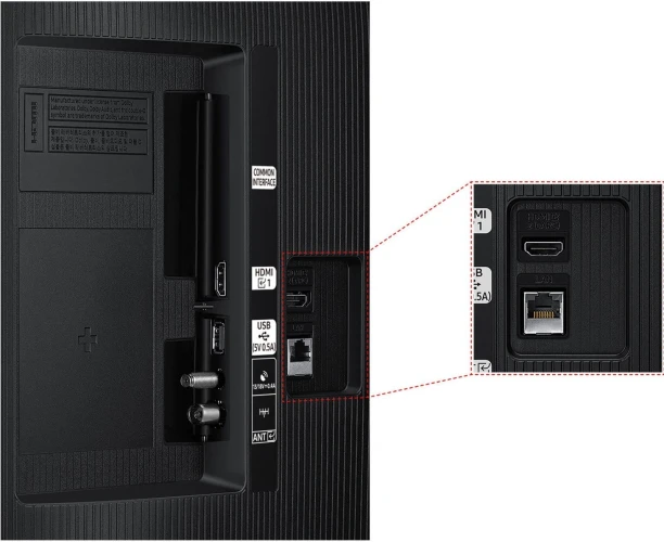 Телевизор LED Samsung 32" UE32F6000FUXRU черный FULL HD 60Hz DVB-T2 DVB-C DVB-S2 USB WiFi Smart TV