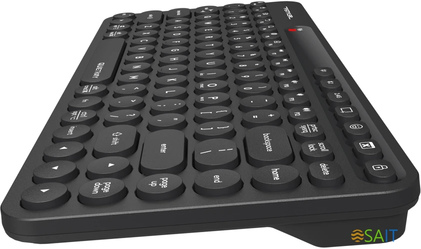 Клавиатура A4Tech Fstyler FBK36C AS черный USB беспроводная BT/Radio slim Multimedia (FBK36C AS)