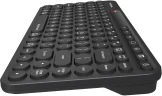 Клавиатура A4Tech Fstyler FBK36C AS черный USB беспроводная BT/Radio slim Multimedia (FBK36C AS)