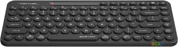 Клавиатура A4Tech Fstyler FBK36C AS черный USB беспроводная BT/Radio slim Multimedia (FBK36C AS)