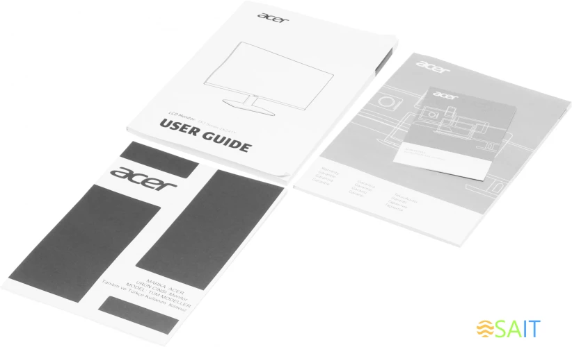 Монитор Acer 23.8" EK241YHBI черный VA LED 1ms 16:9 HDMI матовая 250cd 178гр/178гр 1920x1080 75Hz FreeSync VGA FHD 2.68кг