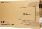 Монитор Acer 23.8" EK241YHBI черный VA LED 1ms 16:9 HDMI матовая 250cd 178гр/178гр 1920x1080 75Hz FreeSync VGA FHD 2.68кг