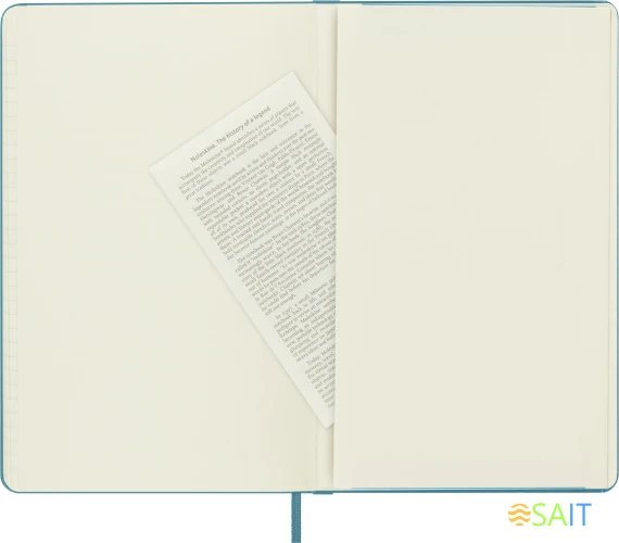 Блокнот Moleskine CLASSIC QP060B35 Large 130х210мм 240стр. линейка твердая обложка голубой