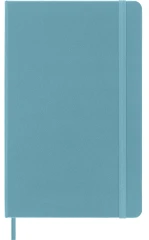 Блокнот Moleskine CLASSIC QP060B35 Large 130х210мм 240стр. линейка твердая обложка голубой