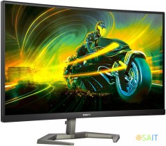 Монитор Philips 27" 27M1C5500VL черный VA LED 1ms 16:9 HDMI матовая 250cd 178гр/178гр 2560x1440 165Hz DP QHD 5.49кг