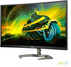 Монитор Philips 27" 27M1C5500VL черный VA LED 1ms 16:9 HDMI матовая 250cd 178гр/178гр 2560x1440 165Hz DP QHD 5.49кг