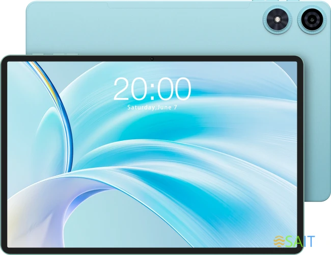 Планшет Teclast P50 Premium Set T606 (1.6) 8C RAM8Gb ROM128Gb 10.92" IPS 1280x800 4G Android 15 голубой 8Mpix 5Mpix BT WiFi microSD 1Tb 7000mAh 12hr