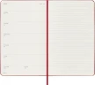 Еженедельник Moleskine ACADEMIC WKNT Large 130х210мм датир.18мес 208стр. красный