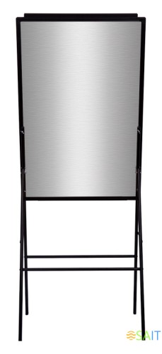 Флипчарт Deli 7890 лак 90x60см на подставке белый/черный с аксессуарами