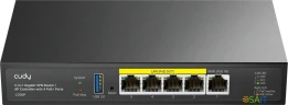 Контроллер Cudy C200P 10/100/1000BASE-TX черный