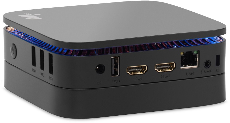 Неттоп IRU 110JLCN Cel N5105 (2) 8Gb SSD256Gb UHDG Windows 11 Professional GbitEth WiFi BT черный (1975164)