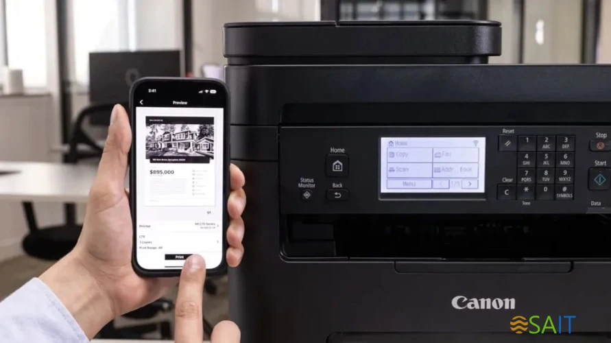 МФУ лазерный Canon i-Sensys MF275dw (5621C001) A4 Duplex Net WiFi черный