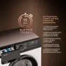 Стиральная машина Weissgauff WM 45127 DC Inverter Steam класс: A+++ загр.фронтальная макс.:7кг белый инвертор